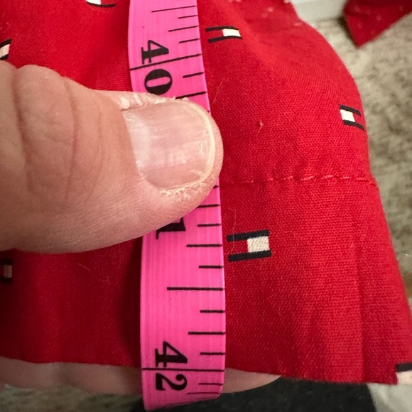 Tommy Hilfiger Logo Red Men's Lounge Sleepwear pants Size Large - Picture 7 of 7